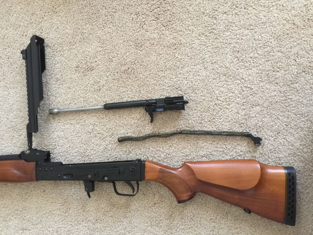 Romanian PAR1 (pump action AK)