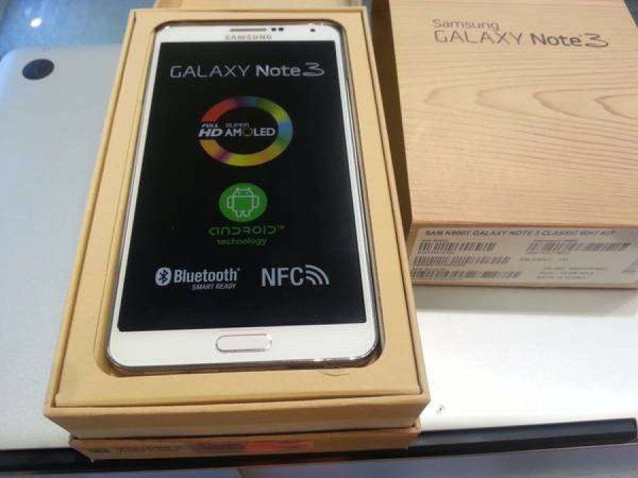 Bán Samsung Galaxy Note 3 màu trằng,32GB, hàng T-mobile, Full Box, Zin 100%, giá 6tr5 - 1