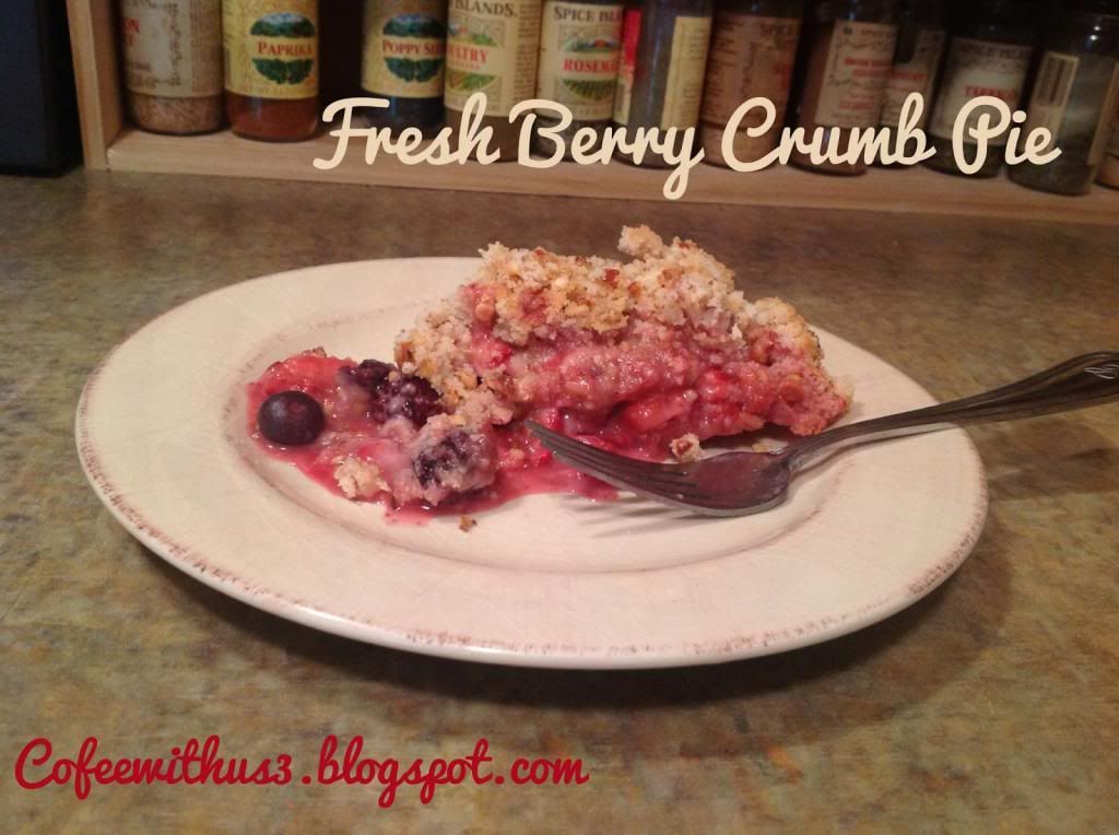 Berry Crumb Pie