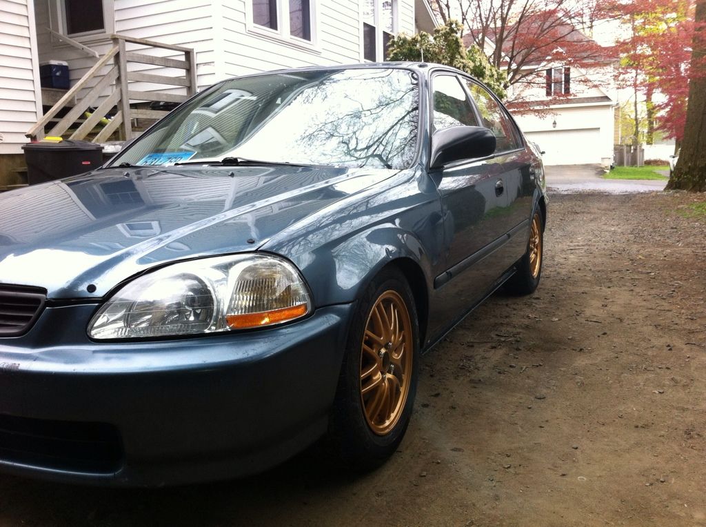 1998 Honda civic bucking #1