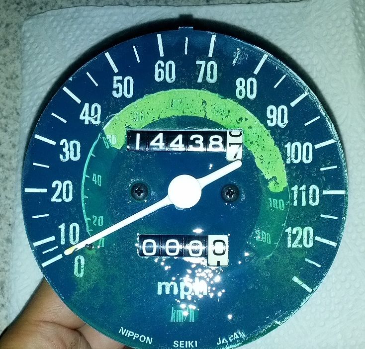 DON'T do this for "sticking speedometer needle"!