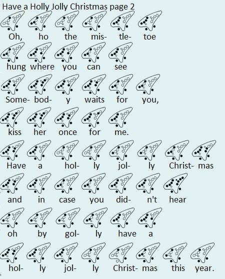 12 Hole Ocarina Tabs For The Song A Marshmallow World Page 12 Hole Ocarina Tabs For The Song A Marshmallow World Page