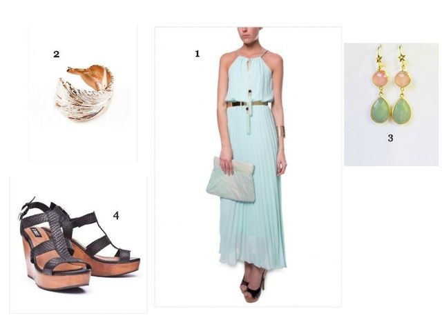 q2 pleated dress, feather ring modernaked, it shoes, sybarite, mystoremate, cristina blanco, guiadeestilo, fashion bloggers