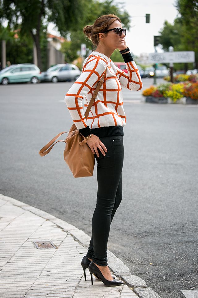 OUTFITS, jumper, persunmall, tartan, juicy couture, lacambra, lookme, cristina blanco. guia de estilo blog, guiadeestilo, spanish fashion blog