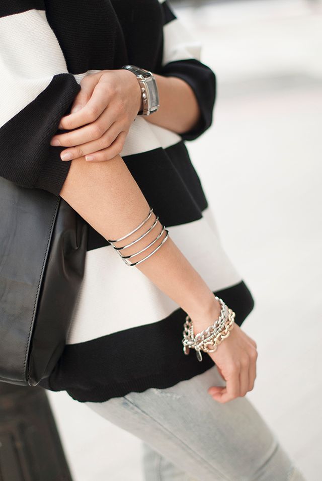 OUTFITS, blanco y negro, rayas zara, fashion pills, isabel marant Bobby suede sneakers, and other stories by hm, cristina blanco, guia de estilo blog