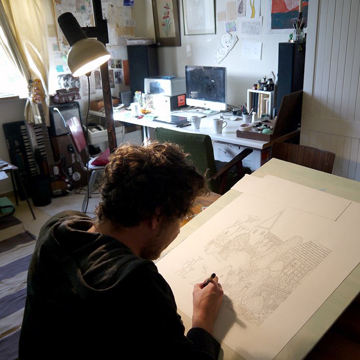 Jean de Wet at work