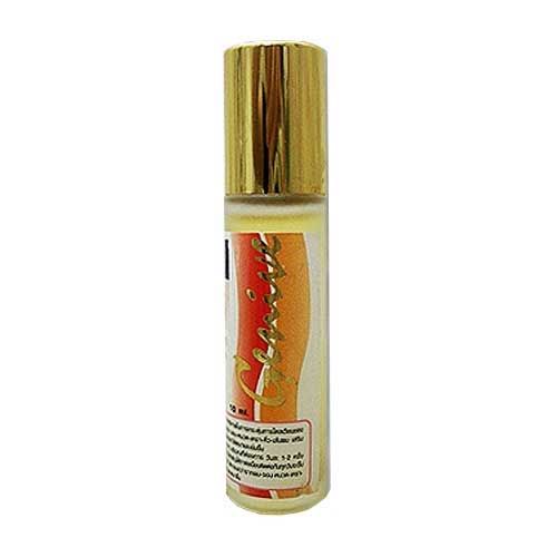 Genive Natural Growth Stimulator Serum Eyebrow Eyelashes Mustache Hair. 10ml.