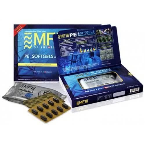 MF III of Switzerland - MF 3 VP Softgels Advanced Formula Vegetal Placenta Cell Nano Technology Rejuvenile