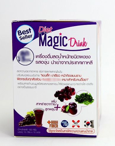 Konjac Diet Detox Slim High Fiber Plus Whitening Glutathione, L- Carnitine, Collagen, Vitamin C