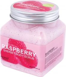 Scentio Raspberry Pore Minimizing Sherbet Scrub 350ml Natural Brightening Whitening Soft Skin Care