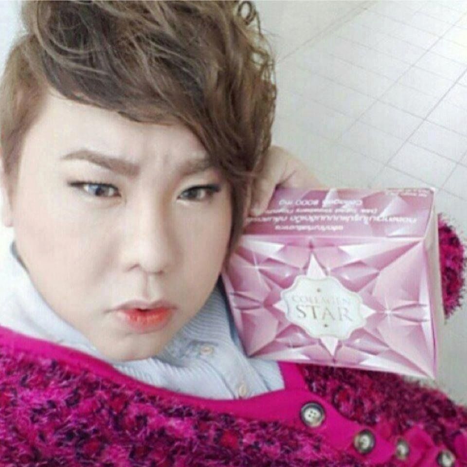 Collagen Star Strawberry Milk Tablet Collagen 8000mg 30 Sachets 300 Tablets . Reinvented The Collagen. First In The Form Of Pellet 8,000 Mg. 