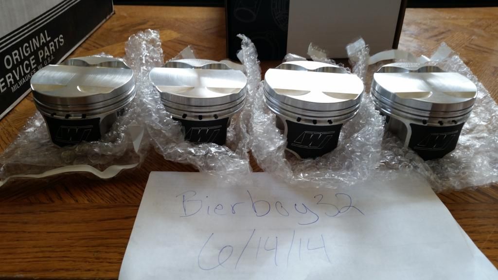 Wiseco Pistons, K20a2 Bare Block Honda / Acura K20a K24a