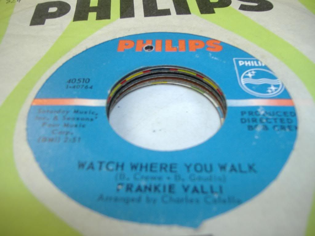 FRANKIE VALLI - Watch Where You Walk (to Give)