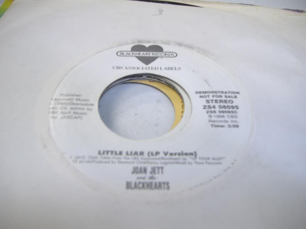 JOAN JETT & THE BLACKHEARTS - Little Liar (lp Version) ((baby Tush Mix))