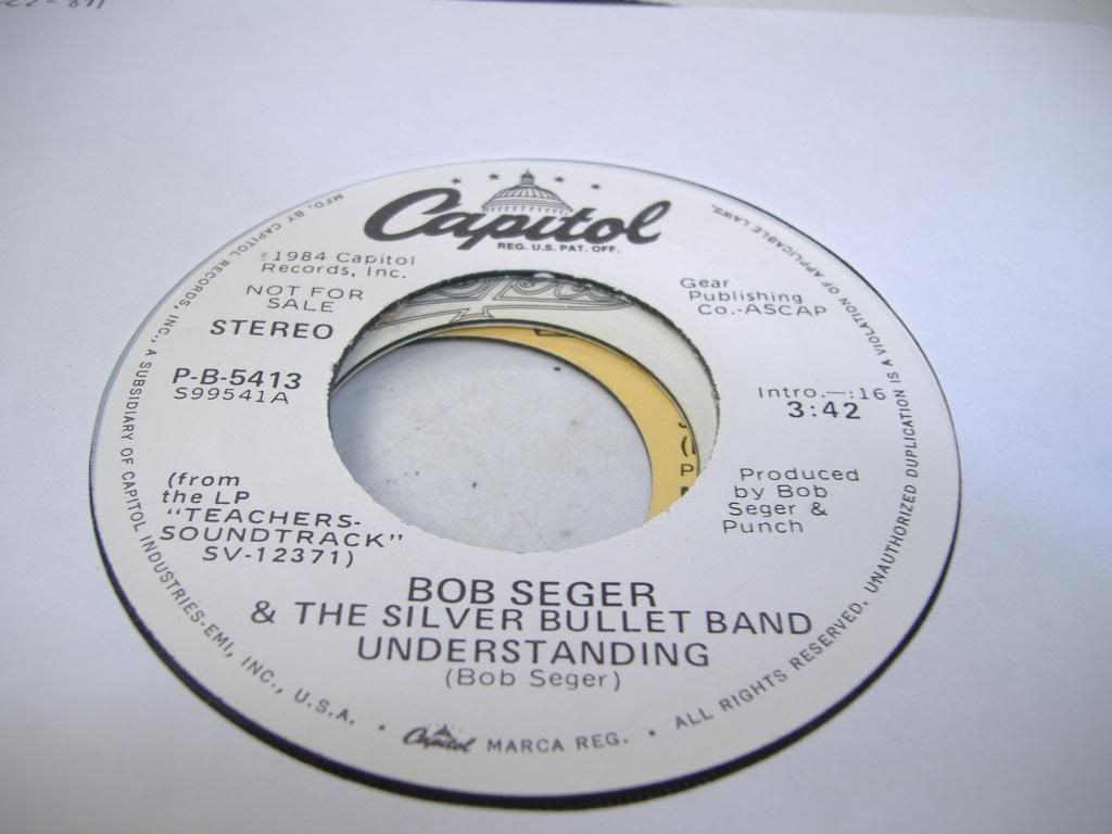 BOB SEGER & THE SILVER BULLET BAND - Understanding (same)