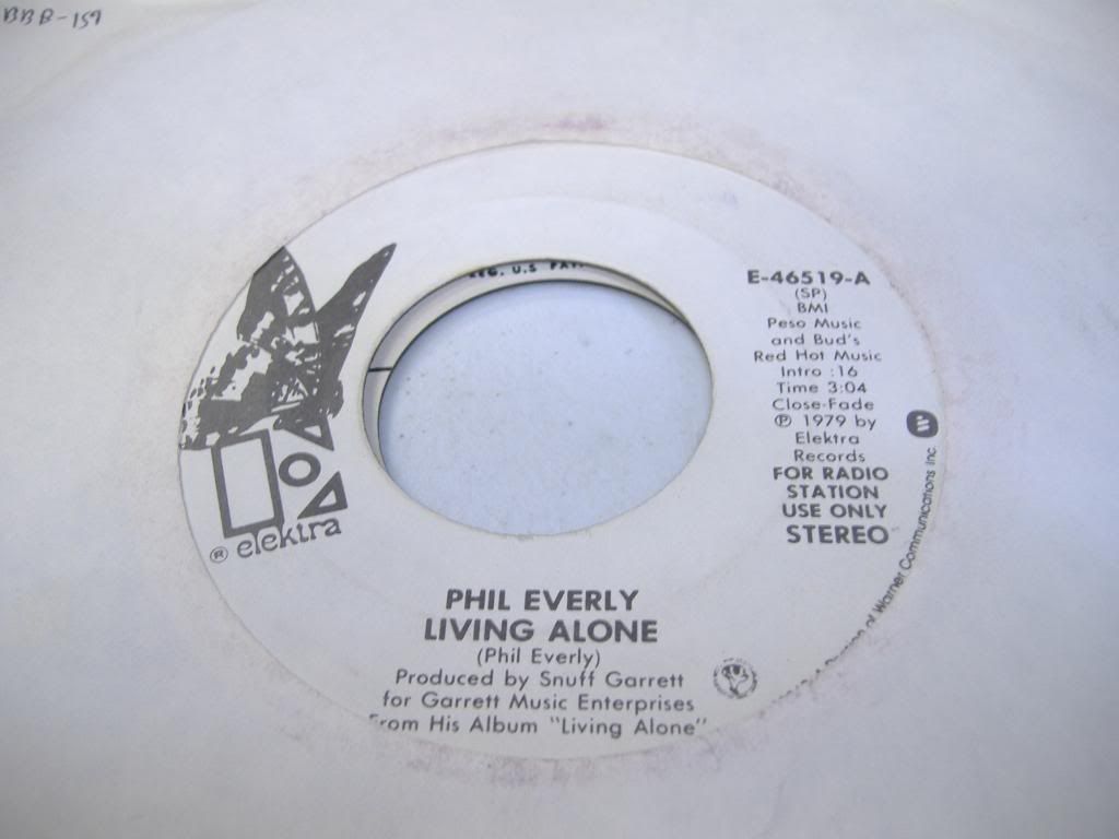 PHIL EVERLY - Living Alone (same)