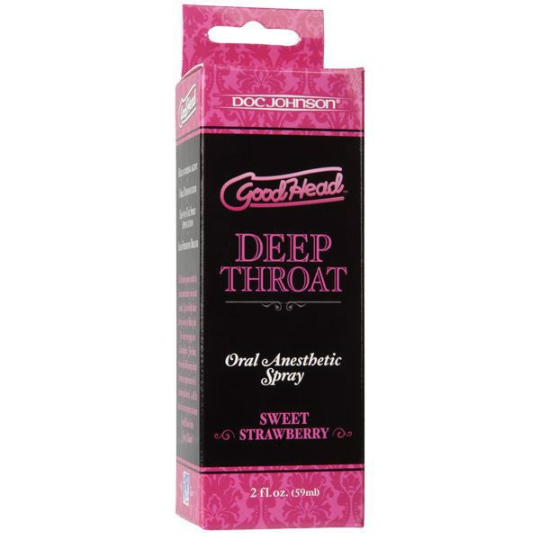Doc Johnson Goodhead Deep Throat Oral Sex Numbing Spray Sweet