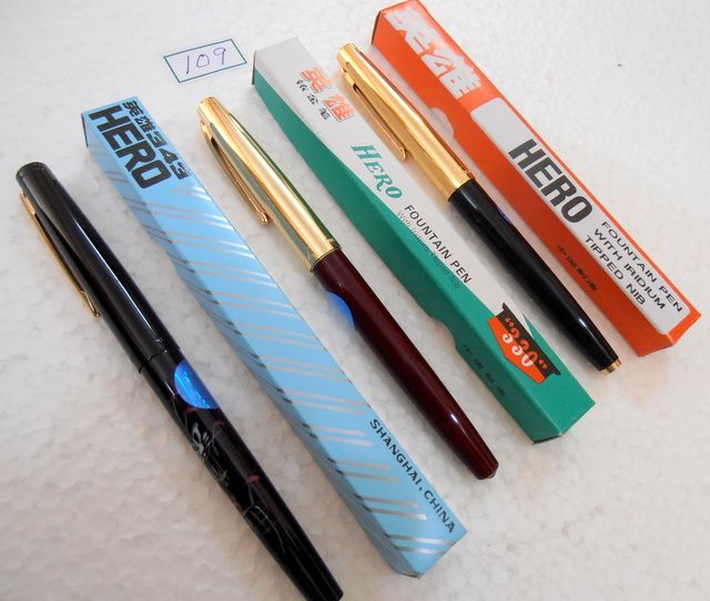 Set of 3 Hero Collectible Studdents Gift Fountain Pen 336 330 343 B