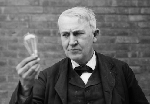Thomas Edison, while not a historian, had mad Critical Thinking skills.