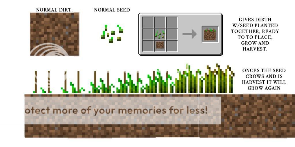 Auto seed planter mod? maybe? Mods Discussion Minecraft Mods