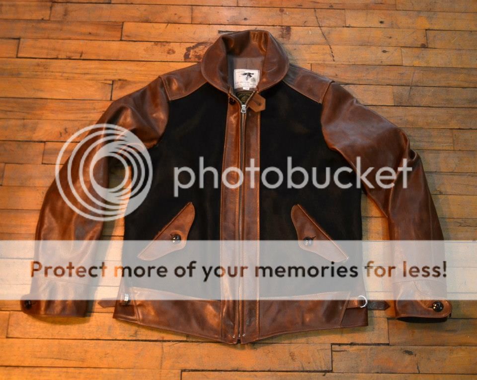My latest order : a custom Simmons-Bilt | Vintage Leather Jackets Forum